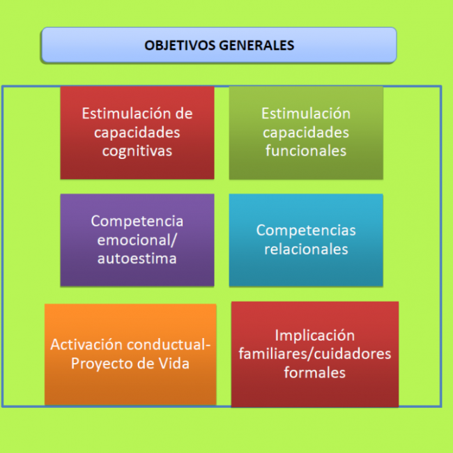 Objetivos generales SED